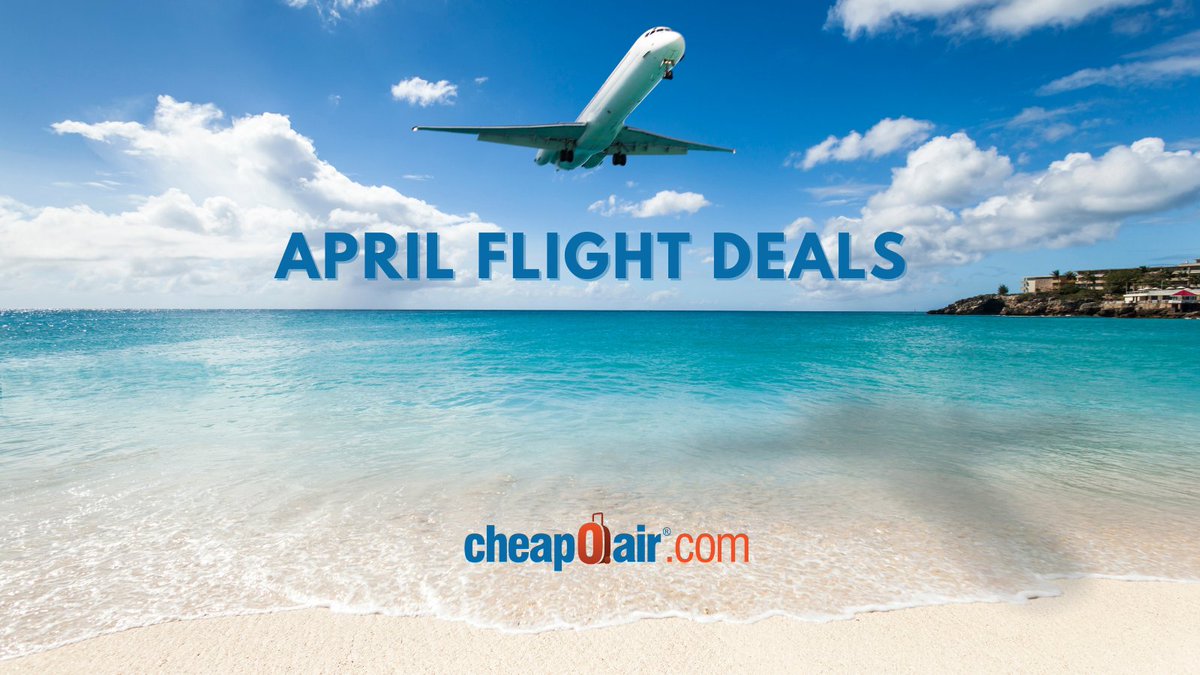 CheapOair on Twitter "Fly for less this April! Discover budget