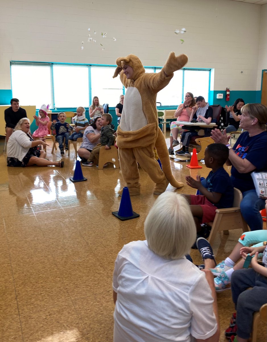 How do you celebrate accomplishments at the end of the 3rd quarter?  You hold Spring Bling Assembly.  Students celebrated achievements, saw the Kangaroo hop in, &amp; dressed up staff in crazy costumes.  What a great way to start spring break!  #infinitepossibilities <a href="/CCPSk12/">Carroll County PS</a>