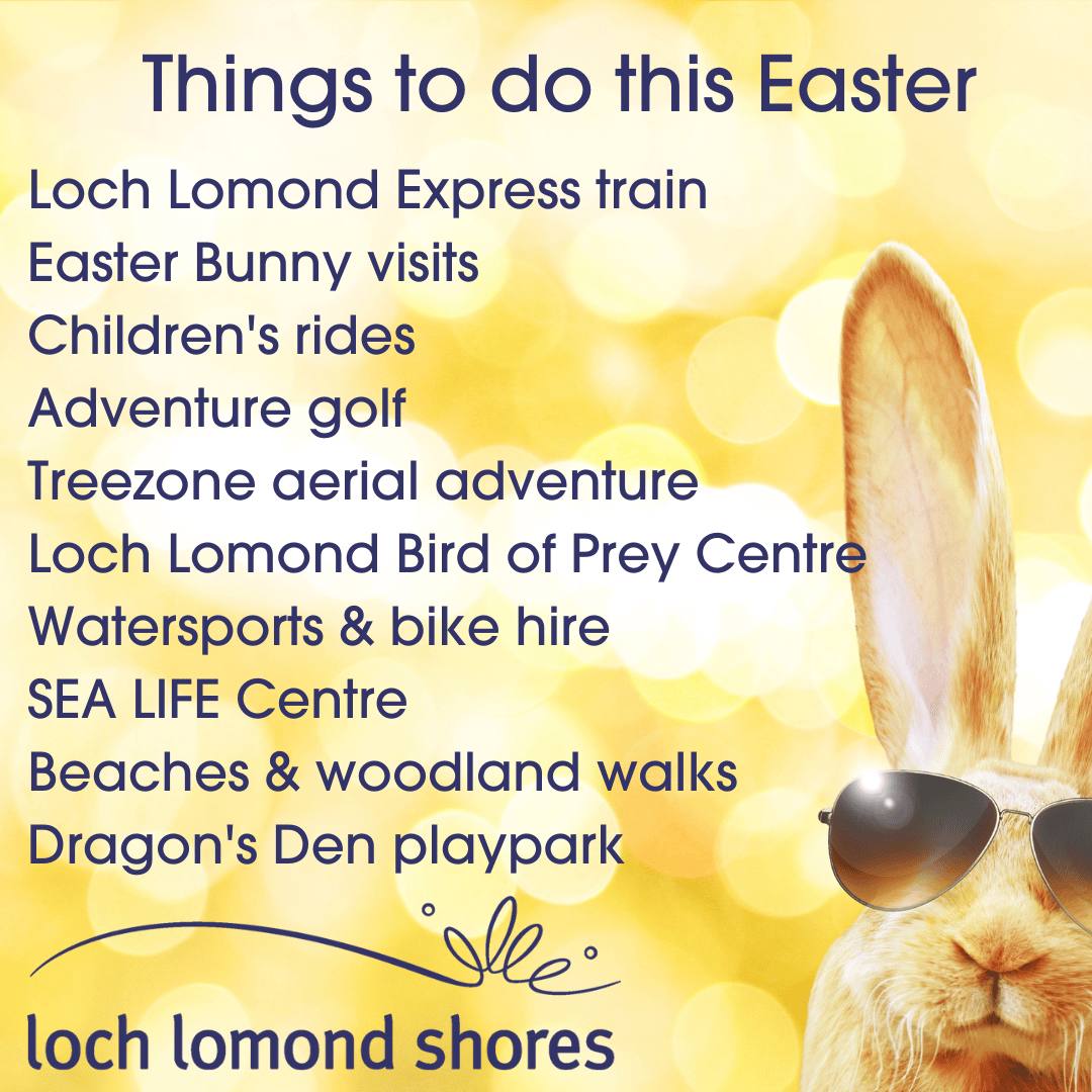 lochlomondshore's tweet photo. We've got lots happening over the Easter weekend for an amazing family day out, including a visit from the Easter bunny on Saturday and Sunday. #springfun #easterdaysout #familyfun https://t.co/PGRDwkjJj0