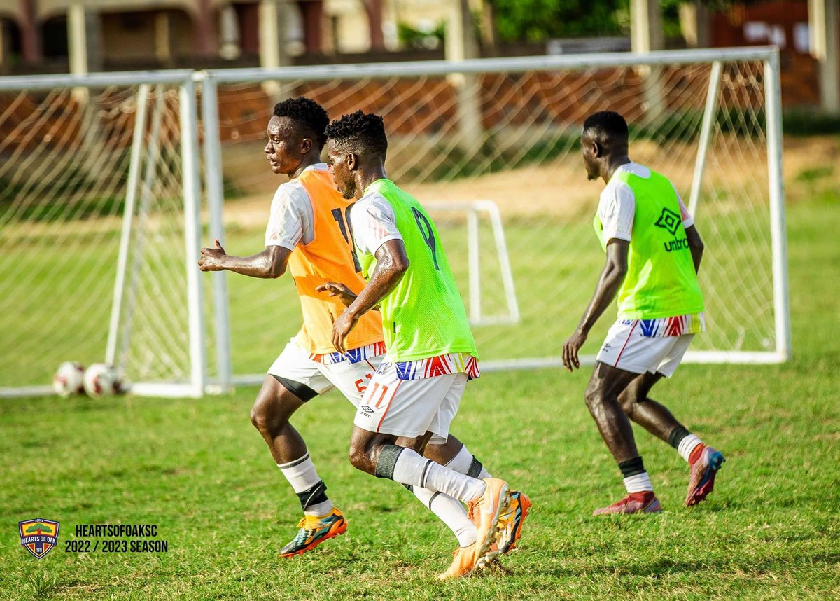 SaddickAdams's tweet photo. Few years ago, Accra Hearts of Oak were gallivanting looking for a place to train. Was embarrassing. 

Today they can afford to train on different types of pitches they own and it’s common to notice new training equipment brought in every week. 

Progress. https://t.co/pgAjzWpPbK