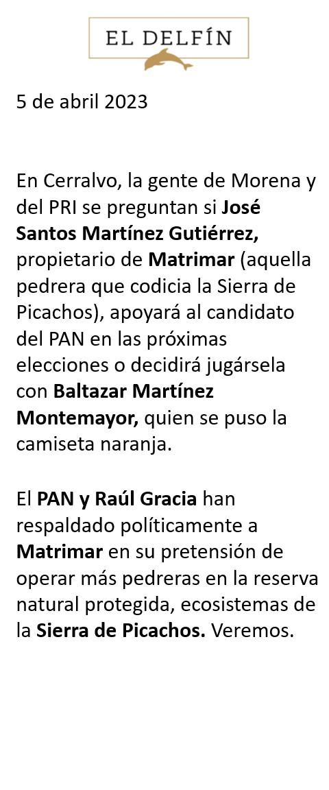 Letrasdepoder_'s tweet photo. #ELDELFIN #Matrimar #SierraPicachos @claraluzflores @AbelGuerraG @JudithDiazGpe @Claudiashein @FdzWaldo @m_ebrard #Cerralvo https://t.co/YtdPj2pTlH