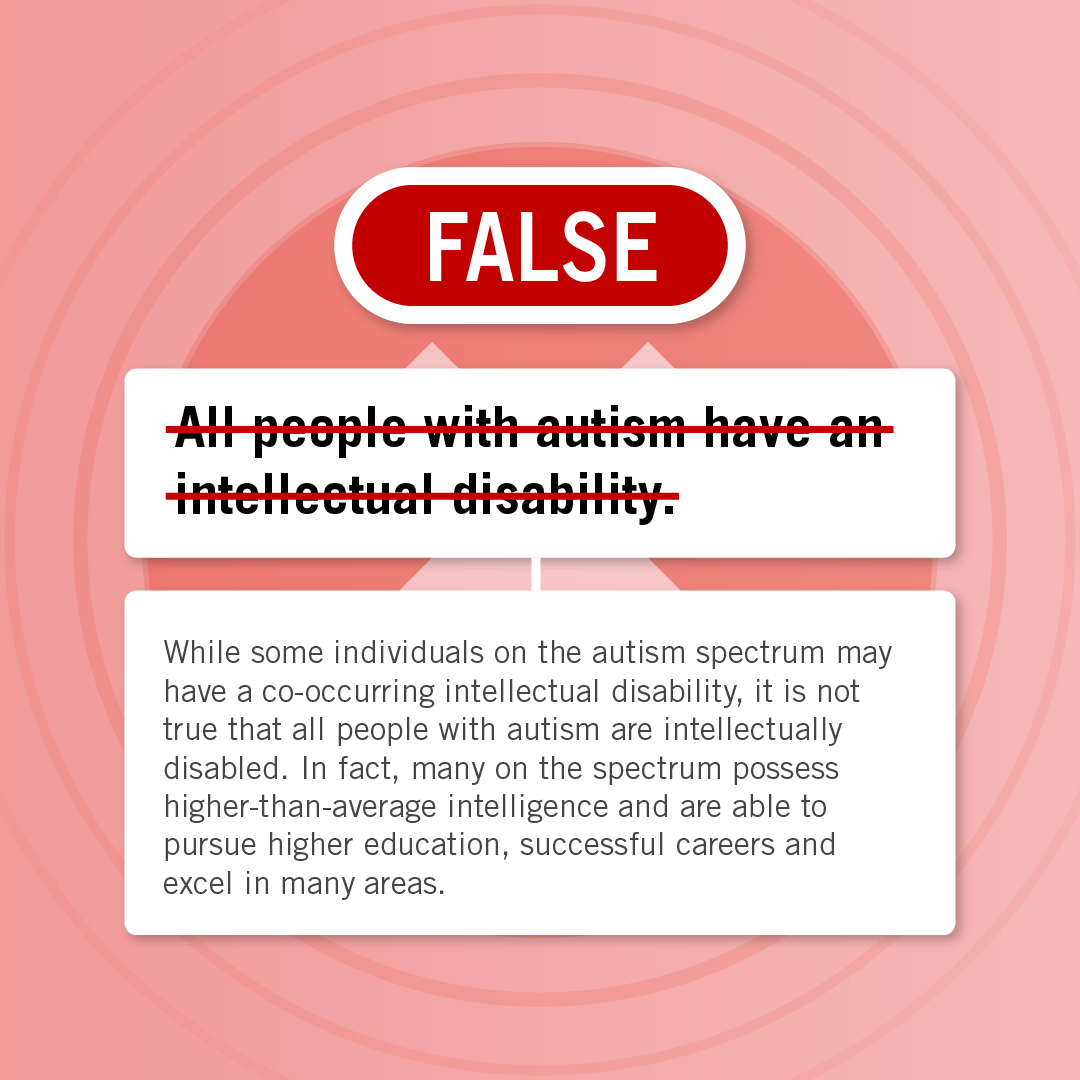 Do you understand autism? Learn about some common myths and misconceptions, then read more: bit.ly/3npyMXV

#StewardHealthCare #AutismAwareness