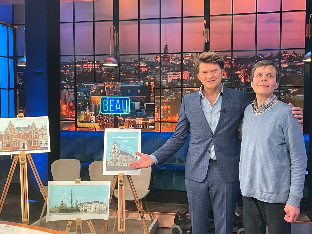 Wat een feest voor #Keesmomma! 🥳 Vorige week schoof hij bij #Beau aan tafel om te vertellen over de nieuwe docu. Aan het einde van het gesprek liet hij weten dat hij speciaal voor #HandicapNL zijn handgemaakte pentekening gaat veilen. Lees hier meer: handicap.nl/blog/kees-momm…