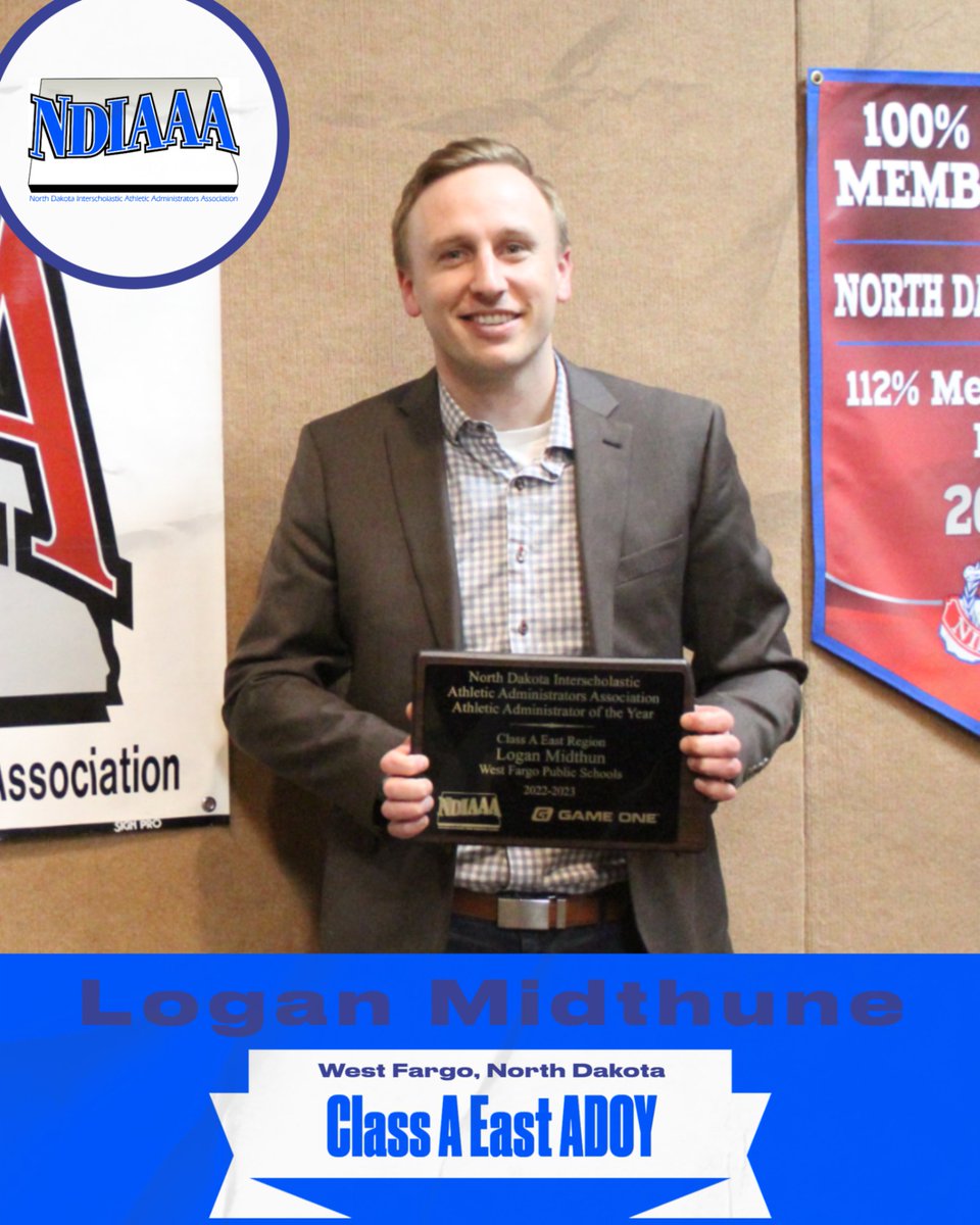 Congratulations to Logan Midthune-West Fargo-ClassA East ADOY!
