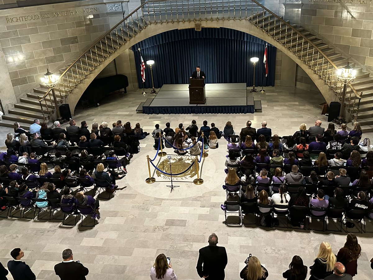 SOPFLWRegion's tweet photo. It was an honor today to attend Missouri’s #MonthoftheMilitaryChild celebration! We’re proud of #Missouri for supporting #militarykids and #militaryfamilies! @MO_MilAdvocate @MOEducation #MOMC #MOMC2023 https://t.co/RK9adPMZVg