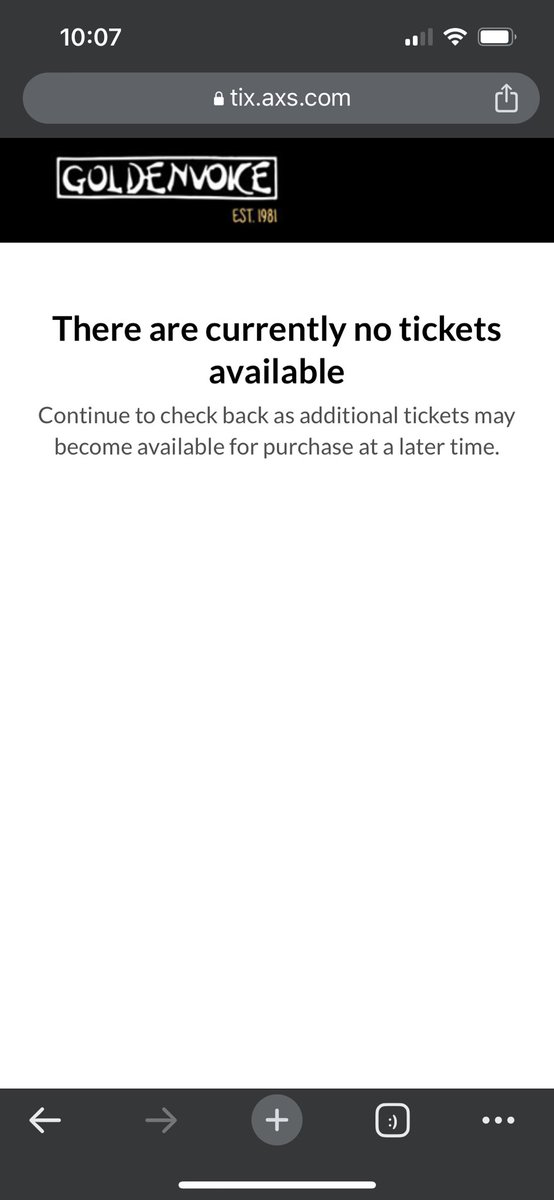 callmeskosek's tweet photo. Pretty Lights presale tickets were sold out 5 minutes after they went up (Warfield SF Saturday). The fuck. https://t.co/m9JuGYJSpq