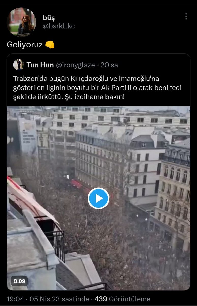 Dentist_Elif's tweet photo. Arkadaşlar, Bay Bay Kemal'in Türkiye'deki şehirleri ülke sanmasına hep güldük ama, seçmeni de o zekada.. Fransa'yı Trabzon sanıyorlar.. :)) bi de yetmezmiş gibi geliyoruz diyorlar. :))
Gidecekleri tek yer Paris'in çöplüğü imiş. @ironyglaze abi sayesinde Öğrenmiş olduk biz de. :)) https://t.co/t9yNckt7qP