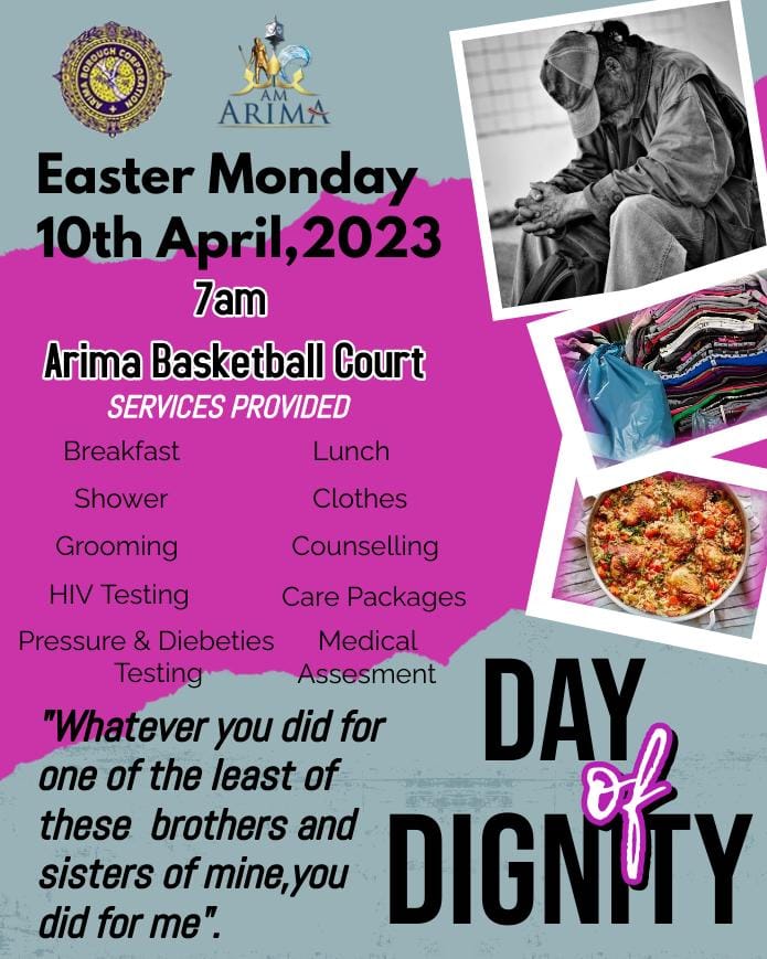 angelomarcelle's tweet photo. Please reach out to those who may need the services provided on April 10th in #Arima. Bless! https://t.co/Lezr3ohsPW