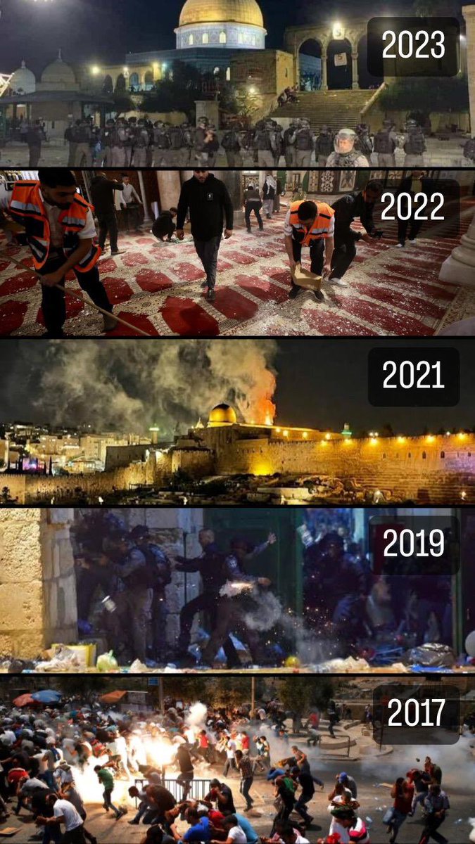 Mescid-i Aksa, bir Ramazan ayında daha İsrail tehlikesi altında. 

AKSA SALDIRI ALTINDA