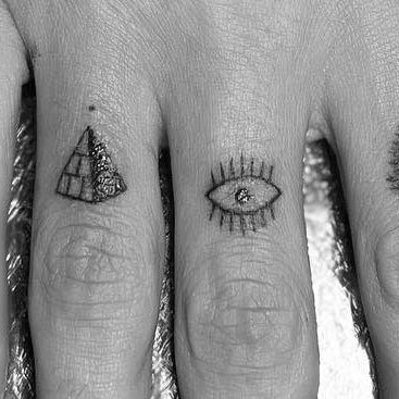 The Real Triangle Eye Tattoos Meanings That Will Shock You | Eye tattoo  meaning, Eye tattoo, Small tattoos for guys