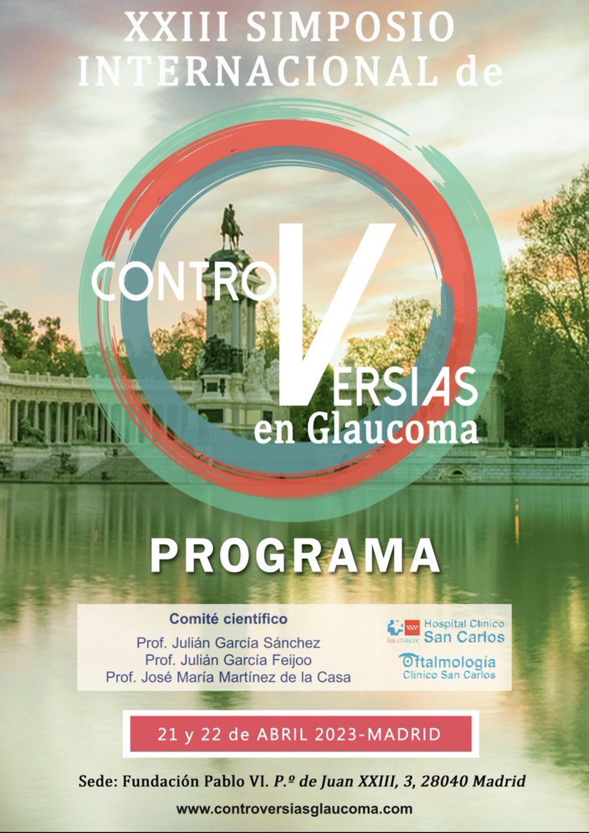 Oftalmología Clínico San Carlos tweet media