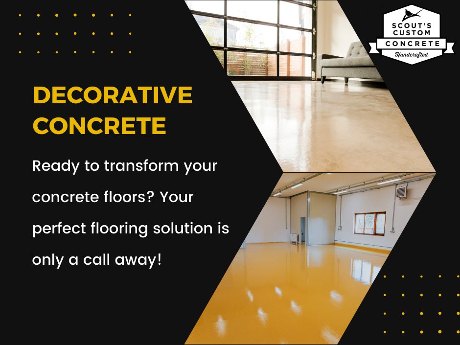 scoutsconcrete's tweet photo. Ready to transform your concrete floors? Your perfect flooring solution is only a call away! (336) 443-8509 https://t.co/omYtQcZmrv