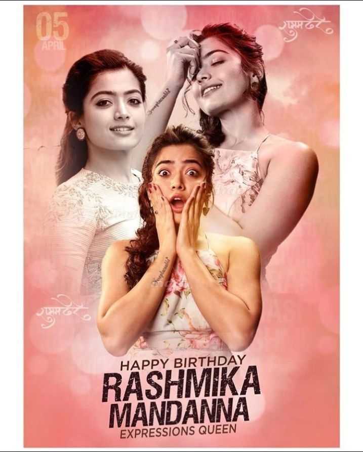 Sexyactress10's tweet image. Happy birthday rashmika queen 👑💖 #rashmika #beauty #expressionqueen #girlfriend #crush #sexwithme #kiss #loveyou #followme #viral #tweet