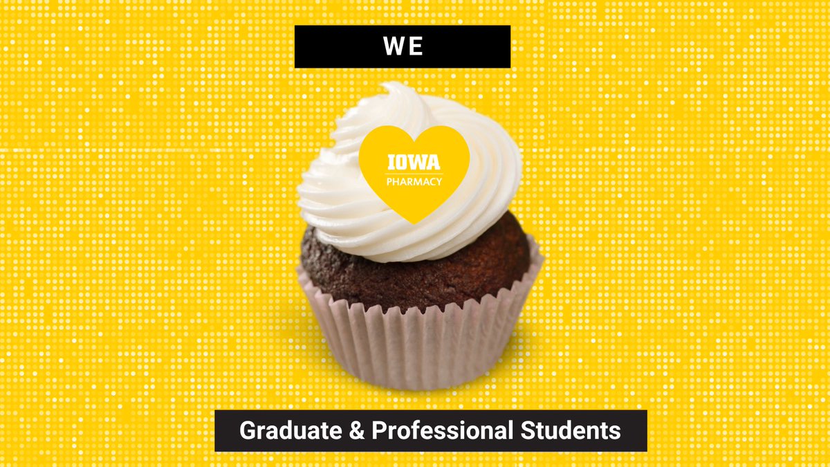 UIPharmacy's tweet photo. We are so proud of the hard work and success of our students! Their efforts are improving lives.
#gradstudentappreciationweek #graduatestudents #graduateandprofessionalstudentappreciationweek @UIowaGSS https://t.co/aftldYA4rh