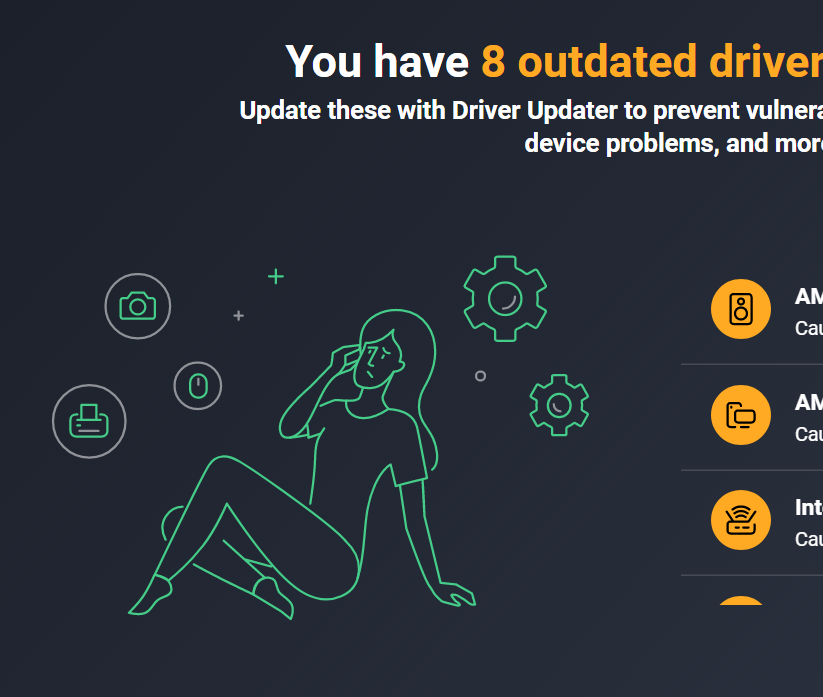 witgirl's tweet photo. Is anyone else confused by this AVG graphic? It's part truck mud flap, part emo girl and part what? #BrandingDesign https://t.co/3tGYlcSgH4