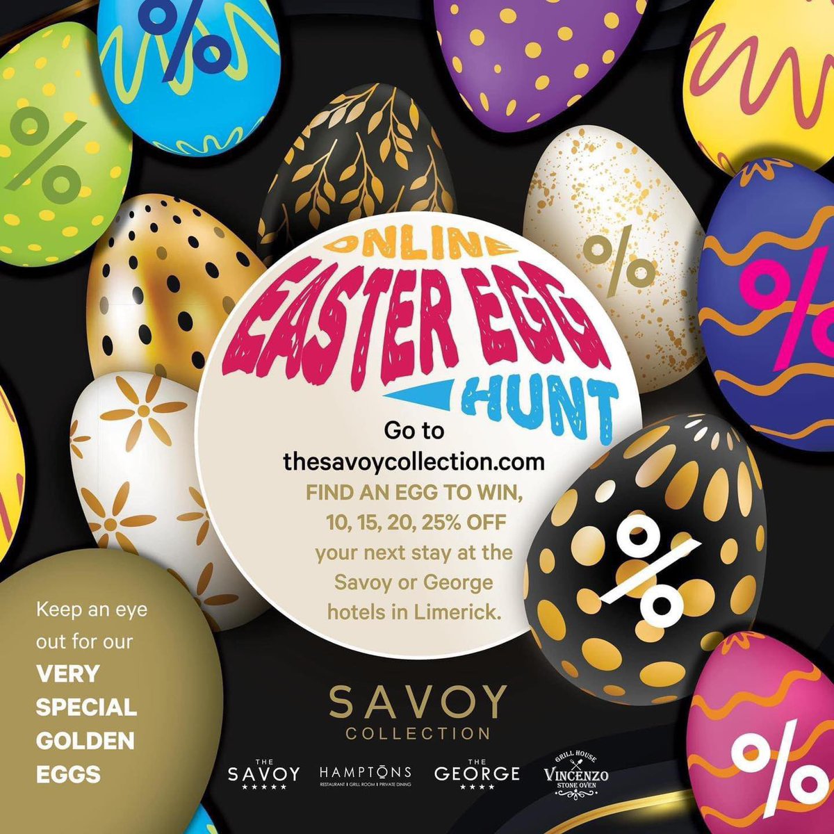 🐰 Hop into the fun and join our online Easter egg hunt! 🥚🥚🥚

👀 Keep your eyes peeled on our website and social media pages for clues on where to find the hidden eggs.

thesavoycollection.com/the-savoy/egg-…