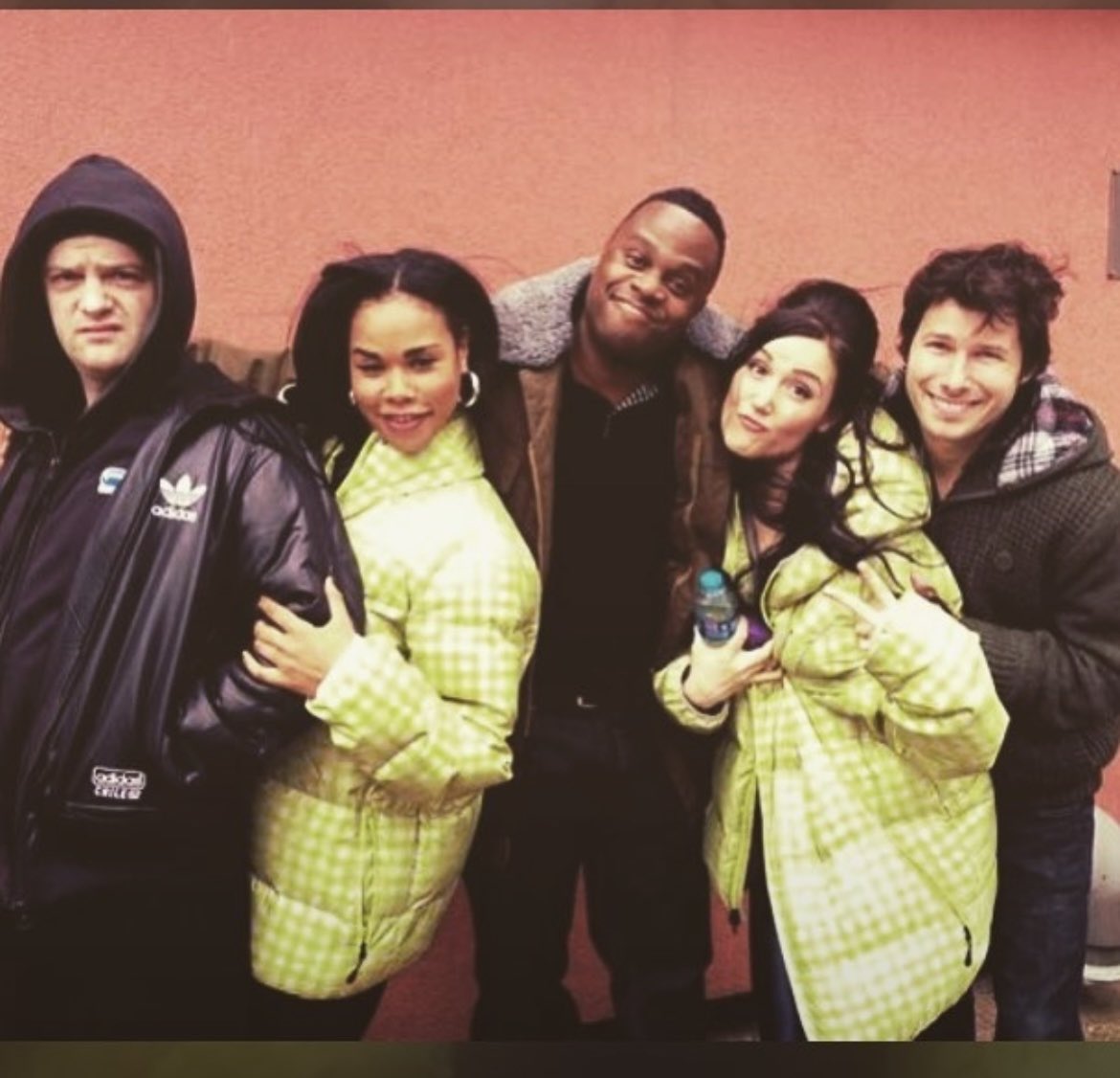 This photo was taken in 2013 whilst filming for <a href="/PhoneShopTweets/">PhoneShop</a> who’d have thought that 10 years later me and <a href="/newmanstings/">Tom “Bastard Dragonseed” Bennett</a> would be in <a href="/OFAHMusical/">Only Fools and Horses The Musical</a> together. Life is weird innit!?