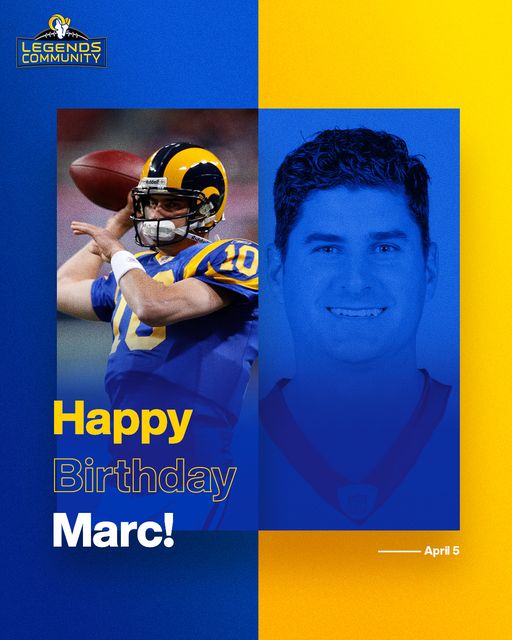 Happy Birthday to Rams legend, Marc Bulger!!! 