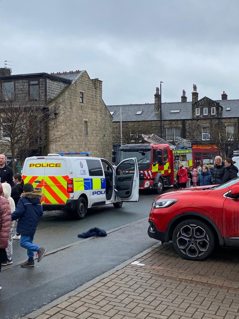 #Easter2023 celebrations <a href="/PrimroseCourtCH/">Primrose Court</a> Thank you to <a href="/StOswalds1909/">St Oswald's Guiseley</a> and Father David for a lovely service. We also had the local #fire brigade and police.