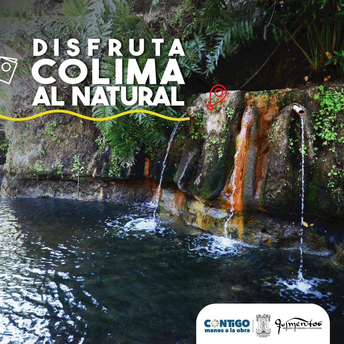 ColimaMunicipio's tweet photo. Disfruta esta #SemanaSanta en familia y #Come, #Ama ¡#ViveColima!

📌Agua Caliente:  https://t.co/PD40JJ1SAi
#QueremosVerteEnColima https://t.co/IlElF2hVVu