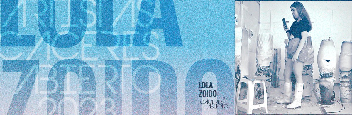 📢Os presentamos a  #LolaZoido otra de las artistas que desarrollarán las intervenciones de Cáceres Abierto 2023.

Conoce más sobre su trabajo en este link
caceresabierto.com/lola-zoido/

#cáceresabierto2023  #artepúblico  #CulturaContemporánea #CáceresAbier
