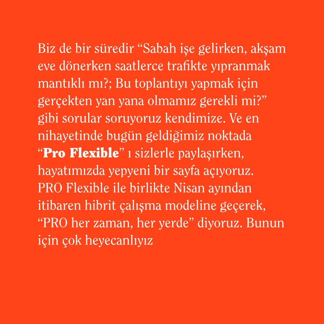 #proflexible nedir?