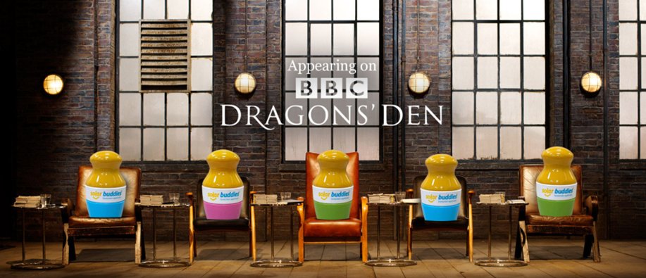 Good luck to one of our customers Solar Buddies who are appearing on BBC Dragon's Den tonight. We cannot wait to see your presentation and are sure the dragon's will love the products. #BBC #DragonsDen