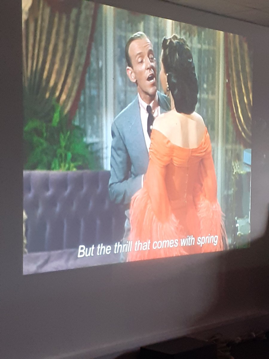 CumbernauldCC's tweet photo. Cumbernauld Community Cinema's screening of Easter Parade with CACE @CACECumbernauld went down a treat. Audience reactions included 'Fantastic idea' and 'I would do this again'.
Thanks to
Cinema For All @cinemaforall 
BFI @BFI 
Regional Screen Scotland @regional_screen https://t.co/nOkcrn5kLX