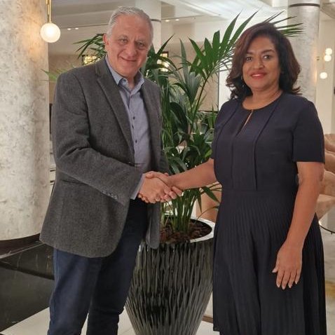 Great to meet the Honorary Consul of Kenya in Cyprus, Hon. <a href="/NicosTornaritis/">Nicos Tornaritis</a>, and discuss how Kenya and Cyprus can build stronger relations by promoting cultural exchanges, streamlining trade agreements, and collaborating on educational and research initiatives, to name just a