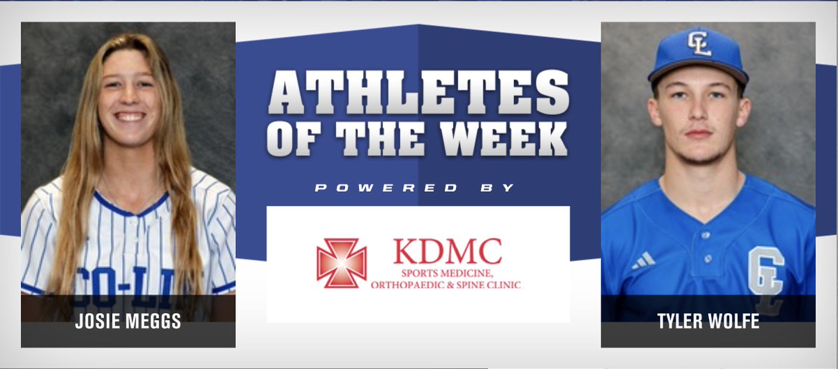 Congrats to our <a href="/KDMCBrookhaven/">KDMC Brookhaven, MS</a> Athletes of the Week! #BackThePack
<a href="/CoLinSoftball/">Co-Lin Softball</a> @clccbaseball
