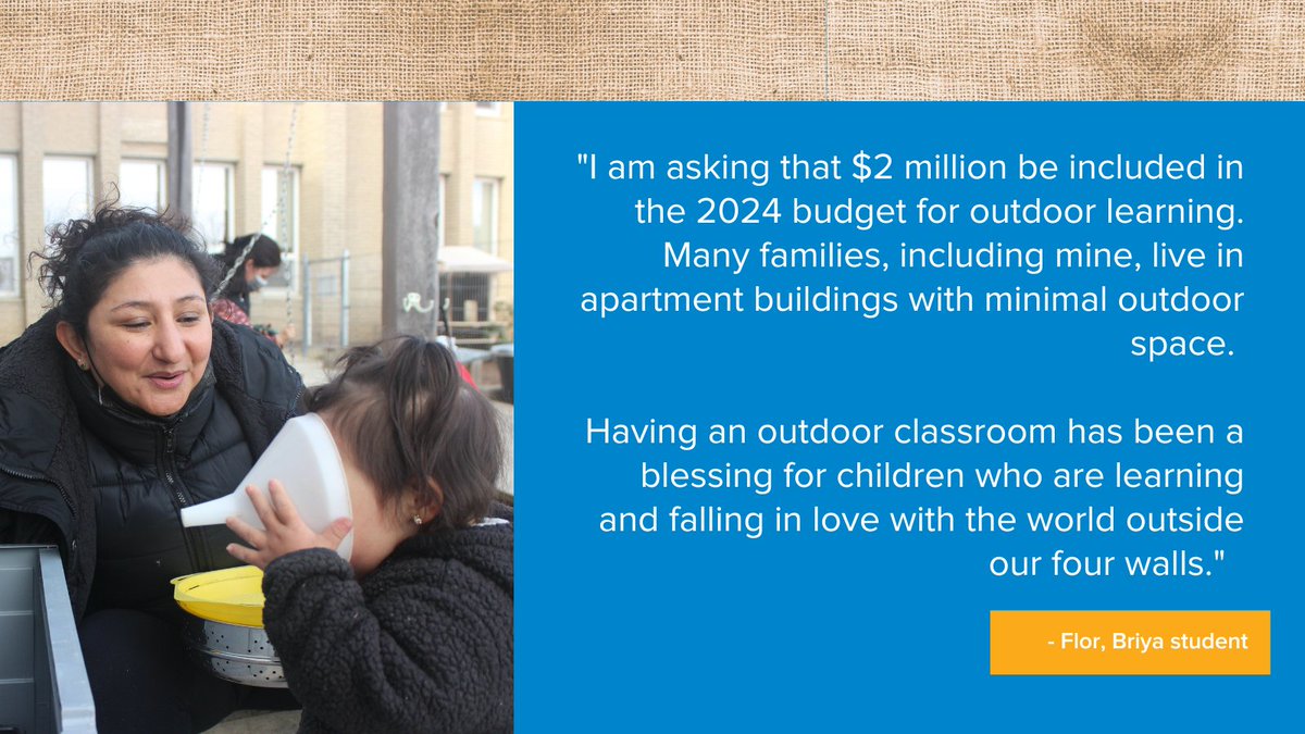 BriyaPCS's tweet photo. "I believe that the more educated a parent is, the higher the chances are for our children to succeed," Briya student Flor said. @councilofdc @chmnmendleson we ask that you fully fund #DCAdultEd! #FairShot #DCStudentsSucceed https://t.co/Vd2ceAhoje