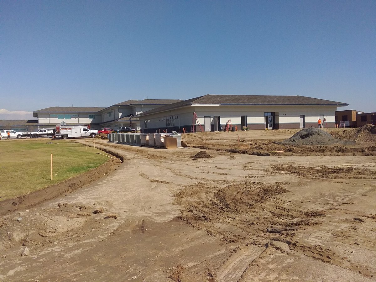 jusdplanning's tweet photo. UPDATE @DelSolAcademy Classroom Addition Project: 

Contractors continue working to install the final finishes at the building. The new building will be moved into during Summer 2023! https://t.co/waPCm64BJq