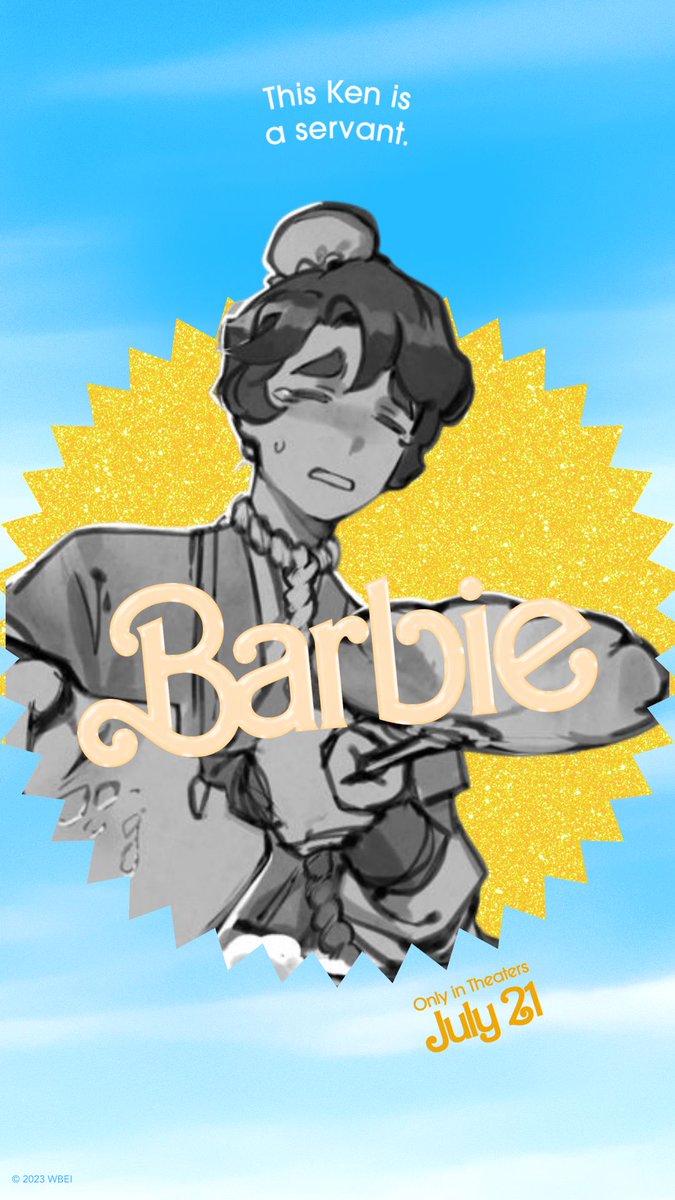 moshangtwt's tweet photo. Mobei-Jun and Shang Qinghua joined in #BarbieTheMovie https://t.co/eid0kWmJOF