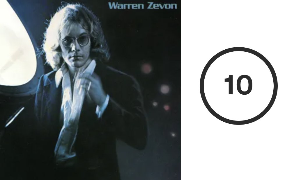 A rare 10 for the self titled album from Pitchfork! pitchfork.com/reviews/albums… Daily fan vote vote.rockhall.com Email reminder/newsletter warren-zevon.ck.page/5d81ab7491