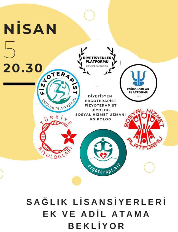 🔴Lisans mezunu sağlıkçılar, Sağlık Bakanlığı'nın 85 bin sağlıkçı alımında 12 lisans bölümünü göz ardı etmesine karşı sosyal medya üzerinden kampanya başlattı. 

Genç sağlıkçılar olarak enkaz altındayız. Her gün yıkılıyoruz Umutlarımızla beraber. Bağırmaktan sesimiz kısıldı.