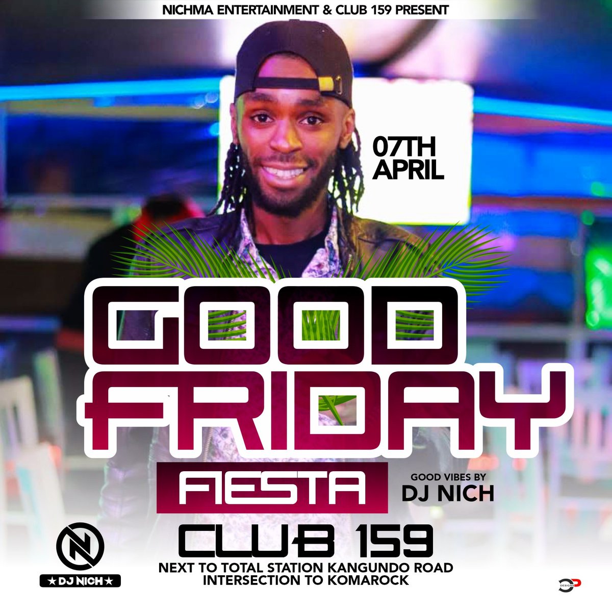 Good Friday fiesta
Long weekend join me at club 159 
#djnichparty #nightclub ✌️