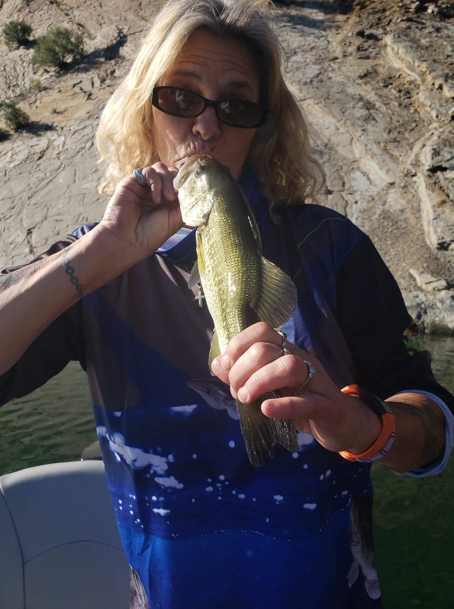 <a href="/MamaLovesToFish/">Katie Beneveds</a> <a href="/SheLovesToFish/">Ashley Rae</a> @Lydia_fishing <a href="/Bassreaperbaits/">BassReaper Bait Co</a> <a href="/_Darcizzle_/">Darcizzle Offshore TV</a> <a href="/Yak4lifeJenMues/">Jen Mues</a> <a href="/DennisBigelow6/">Bigelow Outdoors</a> <a href="/crappiecom/">Crappie.com</a> <a href="/BrooksGoode/">Brooks Goode ~IN GOD WE TRUST~🇺🇸🇺🇸🇺🇸🇺🇸🇺🇸</a> Nope I kiss 💋 fish too 🐟🐟🐟