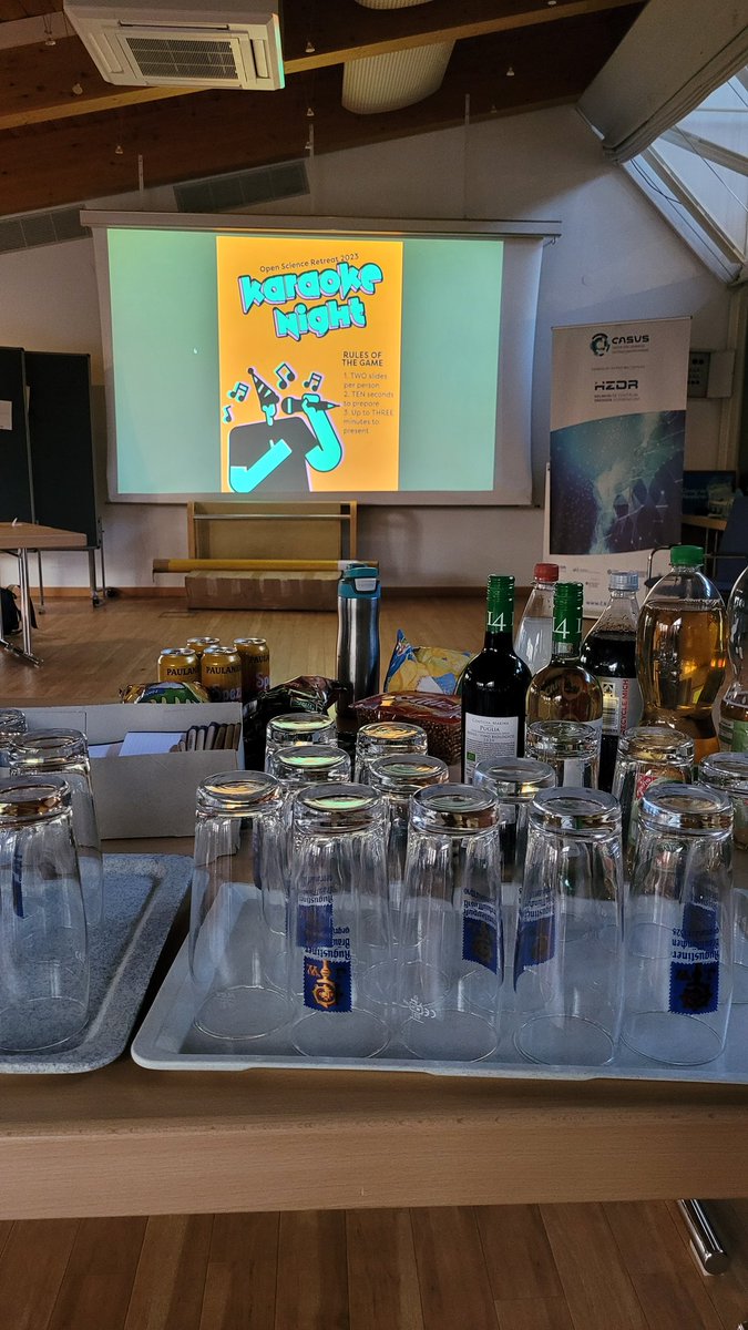 HeidiBaya's tweet photo. Ready for #OpenScienceRetreat23 slide karaoke night https://t.co/FD3yS27rwR