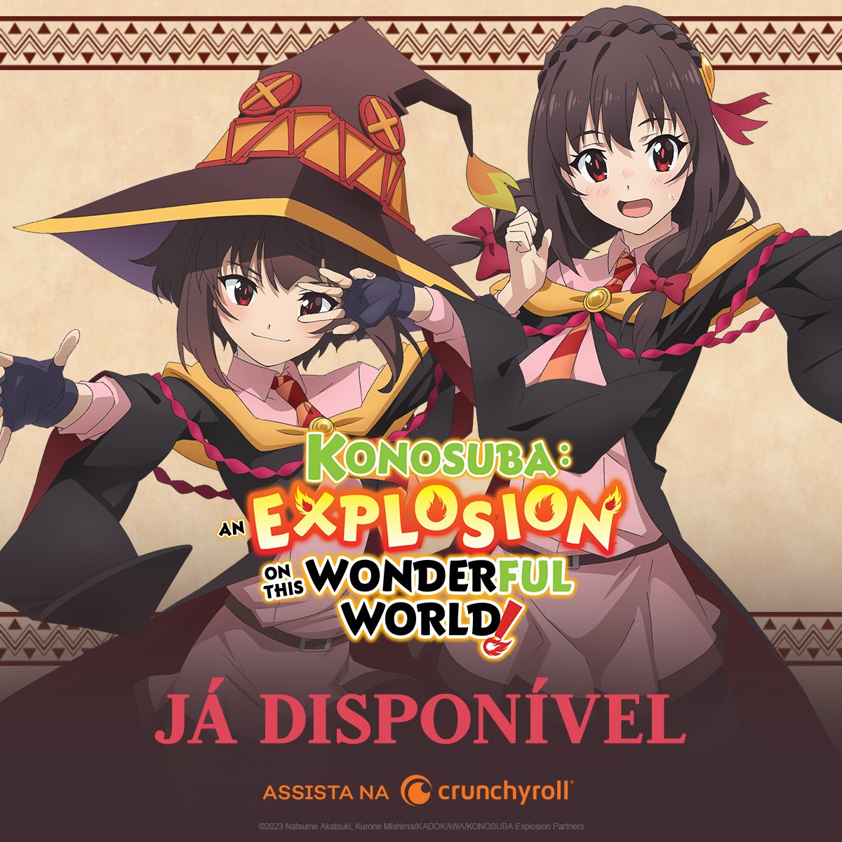 O encontro de milhões! 💥  KONOSUBA - An Explosion on This