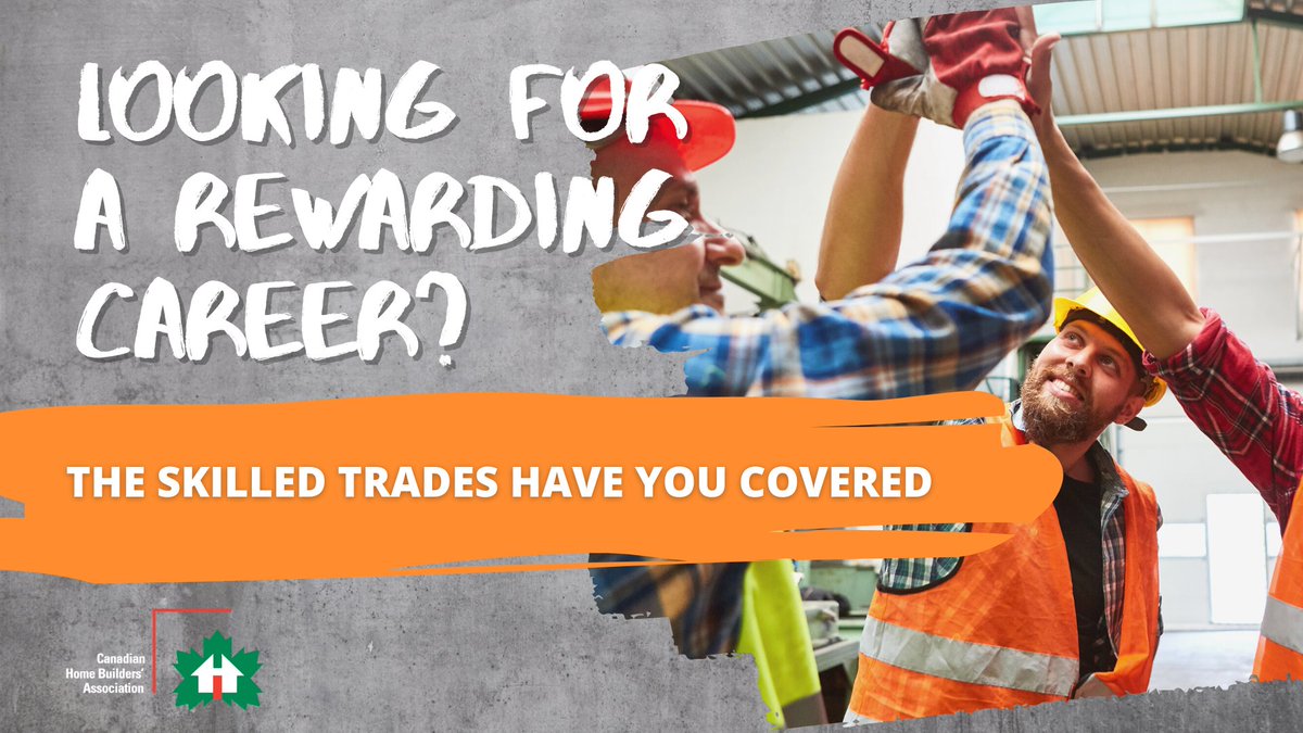 CHBANational's tweet photo. Looking for a rewarding career with great prospects for employment now and in the future? Then take a close look at the residential construction industry.

Explore a variety of career opportunities today! https://t.co/Z2lfg2AgcR 

#CareersInResidentialConstruction https://t.co/wdlfxVijeC