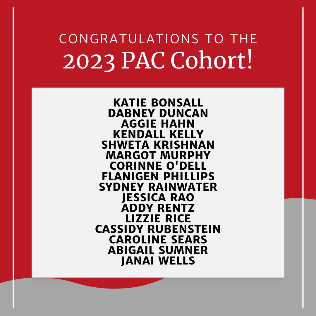 Please join us in congratulating the 2023 #UGAGradyPAC cohort! 👏 We’re so excited to see everything they’ll do in the program! 🤩