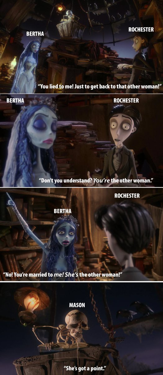 What if Corpse Bride but Jane Eyre? 
@EyreBuds