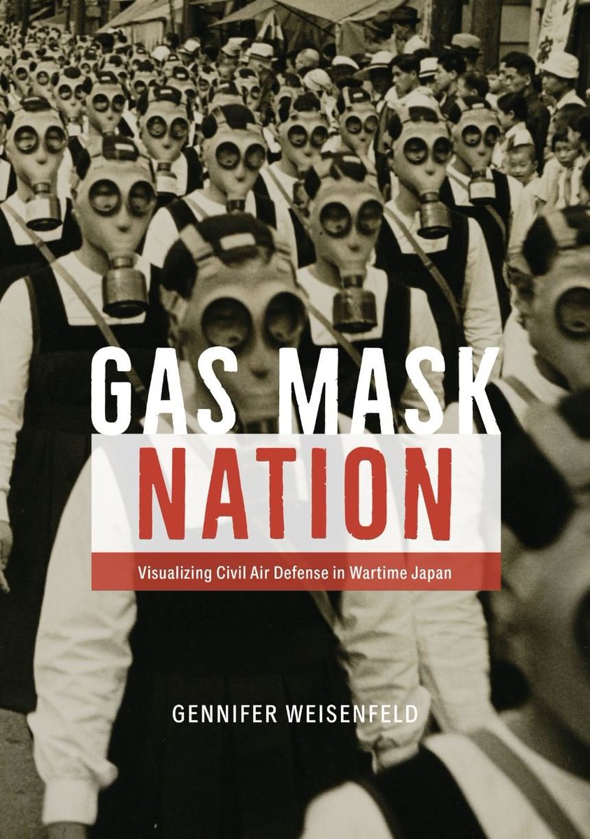Ben_Uchiyama's tweet photo. Please join us next Wed., 4/12, 4pm PST/7pm EST for a Zoom event with author Gennifer Weisenfeld, who will be speaking about her new fantastic book, GAS MASK NATION: VISUALIZING CIVIL AIR DEFENSE IN WARTIME JAPAN! Register below! 
https://t.co/s0fpFHZlvu https://t.co/LXcWxJZBIp