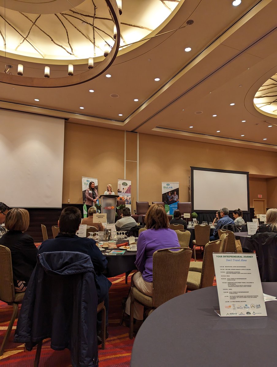 We're with <a href="/OrilliaAreaCDC/">Orillia Area CDC</a> at #CasinoRamaResort today for their Lunch &amp; Learn "Your Entrepreneurial Journey: Don't Travel Alone" A great day for learning with local businesses! #CFLnL