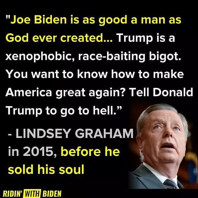 wheretfru777's tweet photo. #LindseyGraham 
Lindsey KNOWS #Georgia is coming 
after his ass..
He's raising Funds on behalf of tRump 
in HIS name 🤣😂
Lindsey's beggin' for money🫴💰
After yesterday that man is scared Too 
#LovingIt https://t.co/GqFl9Z05sC