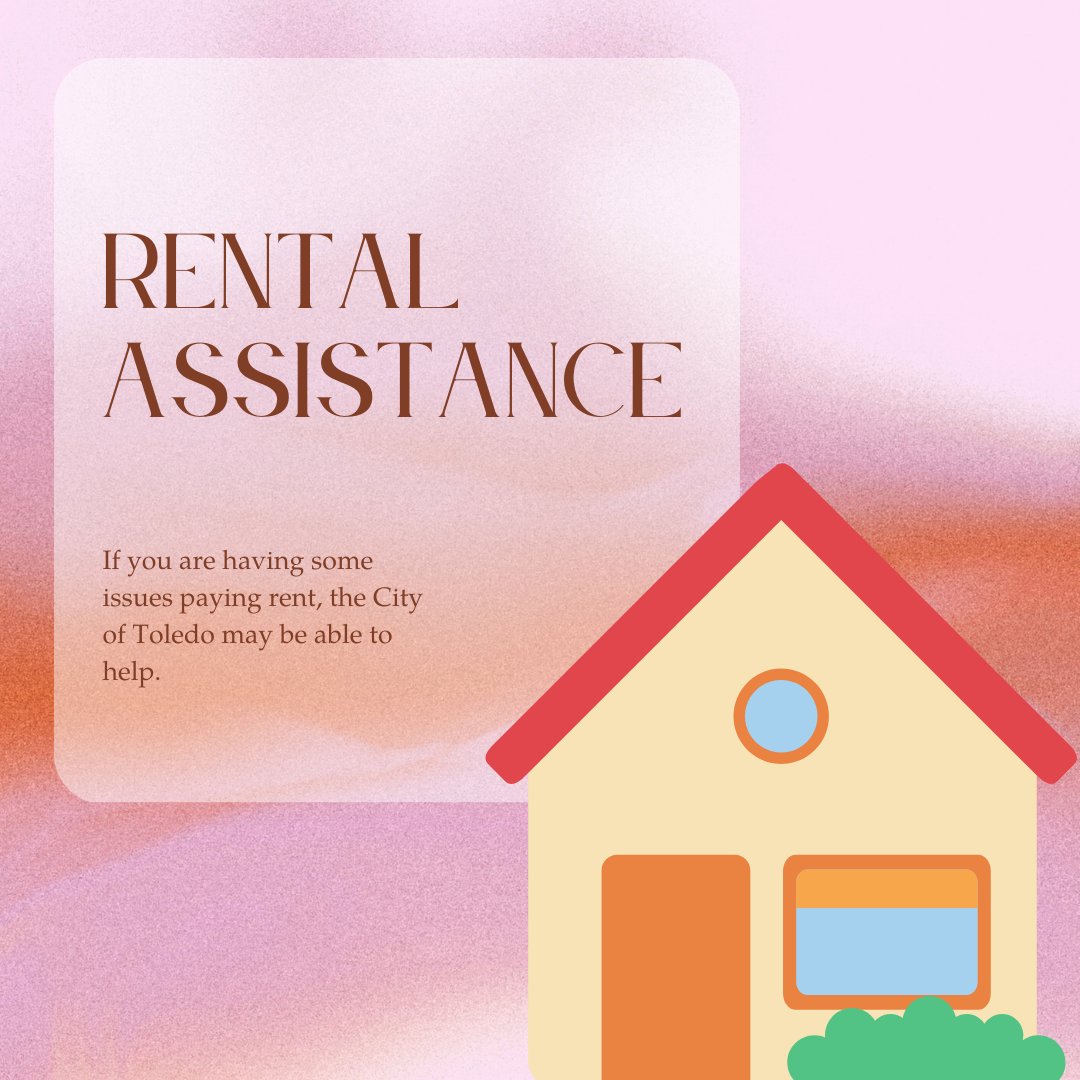 Rental Assistance 🔑🏡If you are having some issues paying rent, the City of Toledo may be able to help. Visit this link to learn more: toledo.oh.gov/residents/land…