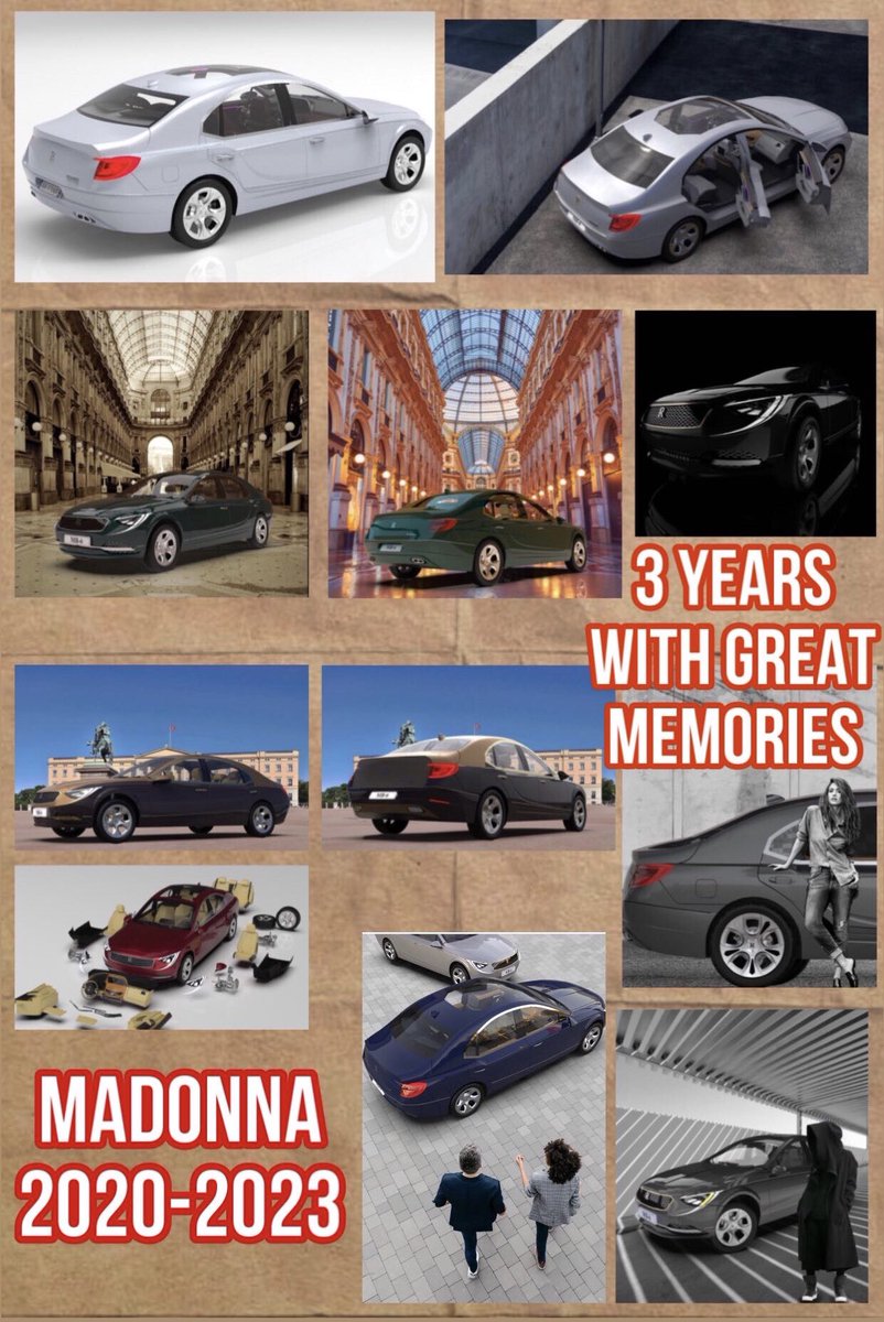MValizadeh1996's tweet image. Today we are celebrating the 3 anniversary of Madonna! 
#Madonna was my first attempt to design a full-size luxury car! 
In 2023 we’ll design a new version of the Madonna which will completely different from this generation!
Thank you for being with us! 🥂
#mbdr #Valizadeh