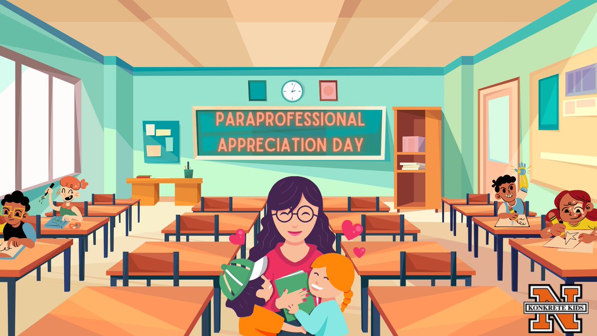 Today on Paraprofessional Appreciation Day, we want to thank & celebrate the amazing paraprofessionals at Northampton Area School District! Your dedication & hard work make a tremendous impact on the lives of our students! #KKidPride #ThankYouParaprofessionals
@NASDschools