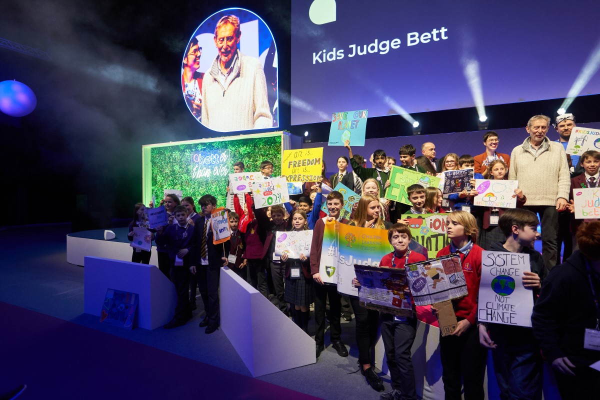 We're still buzzing from the #KidsJudgeBett event last week! A big shoutout to @katypotts for putting it all together and bringing in students from schools across the UK and Hong Kong! Let’s give a round of applause to all the judges and winners. 
#Bett2023 #BettBettEver #BettUK