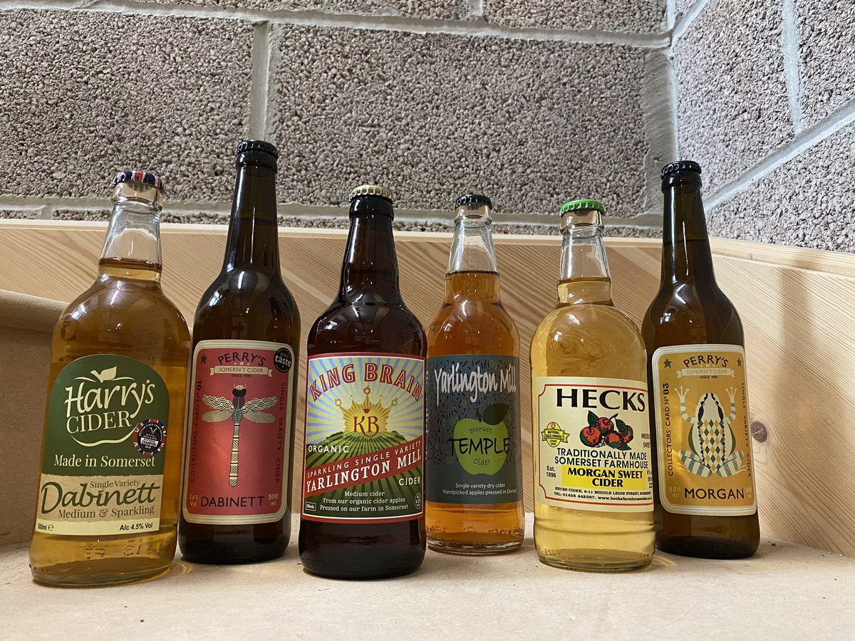 For April’s Cider box we’ve paired up 3 different Single Variety Ciders from various producers giving a great opportunity to compare and contrast. Great as an intro to true #cider or for the aficionado. Add some cheese to make a perfect night in 🙌🙌🙌

elstonandson.co.uk/cider/elston-a…